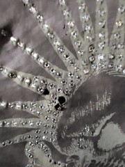 The Great China Wall 2XL VINTAGE AUTHENTIC SWAROVSKI Crystals Men’s TGCW