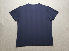 Tommy John Men T Shirt 2XL Navy Blue Crew Neck Pocket Short Sleeve Comfort Wear