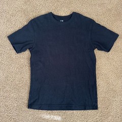 Uniqlo Crew Neck T-Shirt Black Size S