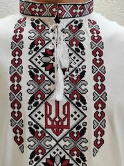 Ukrainian Embroidered Vyshyvanka Men’s Short Sleeve T-shirt