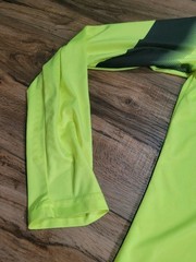 Joma Mens Neon Yellow Long Sleeve Padded Sleeve Soccer Goalie Goal Keeper Set