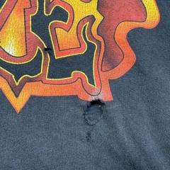 Blaze Ya Dead Homie 1 Less G n da Hood Shirt Sz Lg WORN THRASHED See Pics