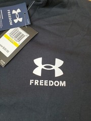 TWO UNDER ARMOUR Freedom Flag T-Shirt Men’s
