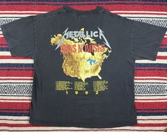 Vintage 1992 Metallica Guns N’ Roses Stadium Tour Brockum USA T-Shirt XL