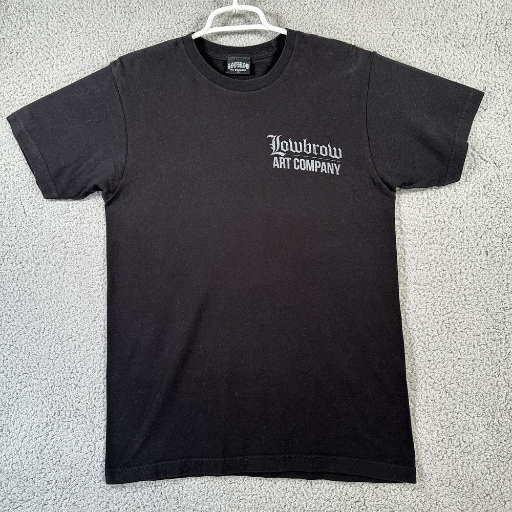 Lowbrow Art Company Speed Demon Men’s M Black Shirt Hot Rod Shop Frankenstein