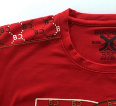 Men’s Bucheli T Shirt,Italian Style,Cotton,Slim Fit,Stretch XL….A12.