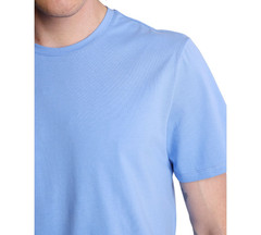Paisley & Gray Mens Lucas Slim Fit Short Sleeve Crewneck T-Shirt Easy Blue-Large
