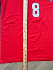 RLX Polo Sport Ralph Lauren England National Team Jersey Tee #8 Red Size Large