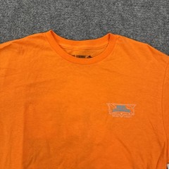 Reel Legends Shirt Mens Medium Orange Wailers Fishing Graphic Tee Tagless