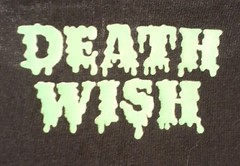VTG Deathwish Skateboards Shirt Black Y2K Sick Guy Glow In The Dark Cotton Sz LG