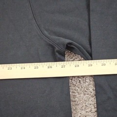 Orvis Shirt Mens 2XL Black Pima Cotton Long Sleeve Mock Neck Signature Peru