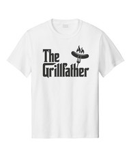 Happy Father’s Day Dad Holiday Grill BBQ Husband Whimsical Graphic T-Shirt Shirt