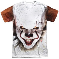 IT PENNYWISE AT LARGE Licensed Adult Men’s Graphic Tee Shirt SM-3XL