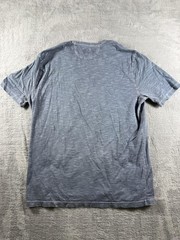 Faherty Shirt Mens Medium Blue Sunrise Graphic Crewneck Tee Casual Beach Outdoor