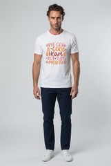 100% Heavy Duty White Cotton “I’ve got a good heart but this mouth” Size XL NWT