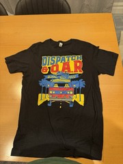 DISPATCH & O.A.R. Summer 2022 Tour T-Shirt. Dbl Sided With Tour Dates Large