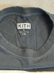 Kith classic box logo Shirt Size XL Used Black