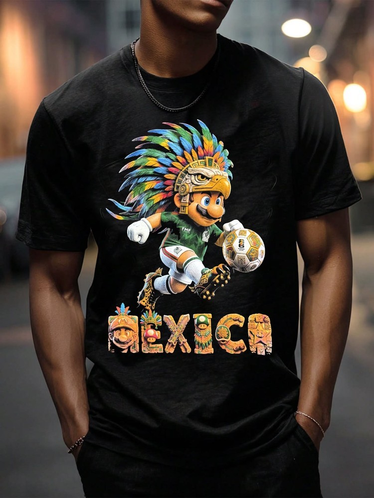 MEXICO WORLD CUP 2026 BLACK T SHIRTS MEN’S SIZES