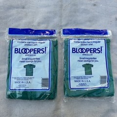 Fruit of The Loom T-Shirts Men’s XXL Vintage Bloopers Irregular Green *2 Packs*