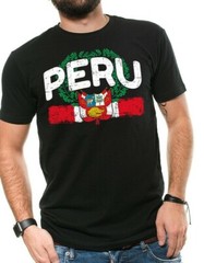Peru Pride T shirt Peruvian Patriotic T shirt Peruvian Tee Soccer Fan T shirt
