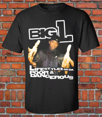 BIG-L Rap Hip Hop Rapper 90s Retro Unisex Cotton T Shirt