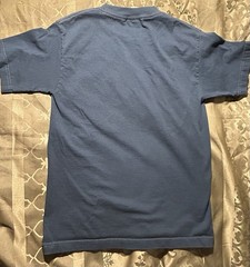Vintage Short Sleeve Shirt – Las Vegas Appliqué – Blue Size S – EUC