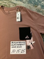 NWT Adidas Multi-Sport Warm Clay Lens Pocket T-Shirt Men’s Sz XL FREE SHIPPING!!