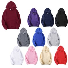 US Men Sweatshirt with Pocket Pullover Hoodie Loose Fit Athletic Outwear Workout