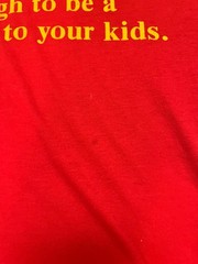 Vintage Single Stitch Get Even With Your Kids Funny Shirt Large FITS SMALLER