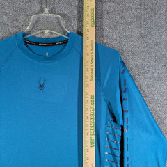Spyder Swim Shirt Mens Small Rash Guard Quick Dry UPF 30+ Long Sleeve Tee