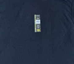 Athletic Works Men’s Black Short Sleeve Cotton T-Shirt Size XL (46-48) NEW