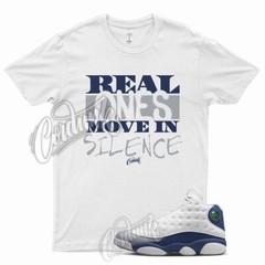 R1 T Shirt for J1 13 French Blue Light Steel Grey Fire Red Flint Navy 1