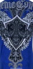 Xtreme Couture By Affliction Men’s T-shirt Long View Biker Tattoo S-5XL