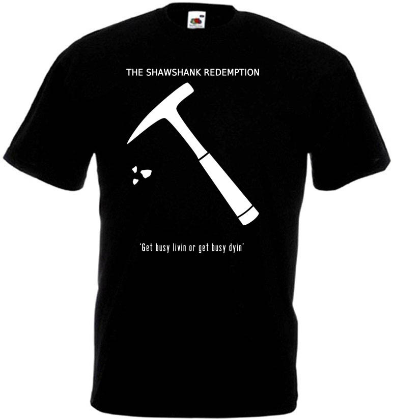 The Shawshank Redemption v5 T shirt red green olive black poster all sizes S-5XL