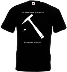 The Shawshank Redemption v5 T shirt red green olive black poster all sizes S-5XL
