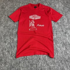Vintage 1980s Ronald Reagan political graphic T-shirt size extra small red