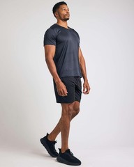 5 Pack: Men’s V-Neck Dry-Fit Moisture Wicking Active Athletic Tech Performanc…