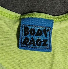 Vintage 1990 Body Ragz Volleyball Tank Top Neon Green Sz Med Oasis Zoo Crew Rare