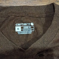 Carhartt Men’s XL Pocket T-Shirt Walnut Heather Short Sleeve Loose Fit K87-M