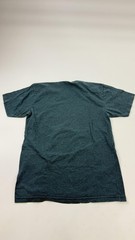 American Apparel Shirt Mens Medium Blue 50/50 Short Sleeve Crewneck Made USA