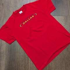 VTG Y2K Dallas Texas Center Hit Red Tee Delta Tag Size M