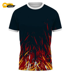 Men Quick Dry Gym T Shirt Short Sleeve Sports Running Training Fitness Breathabl
