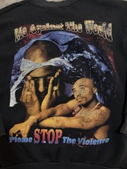 Vintage 2PAC T-Shirt “ ALL EYES ON ME” Me Against The World TUPAC Rap Crew XL