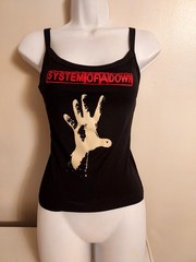 System of a Down cropped tank top system of a down crop top soad Shirt Hand Self
