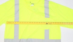 GSS Safety Shirt Mens 2XLT Tall Yellow Black Hi Vis Reflective ANSI Class 2