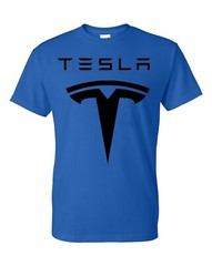 Tesla Motors Emblem T-Shirt New Unisex S-XL Sizes 7-Colors