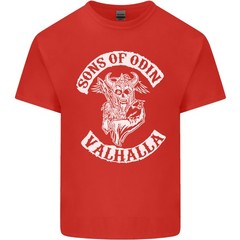 Son of Odin Valhalla Viking Norse Mythology Mens Light Cotton T-Shirt