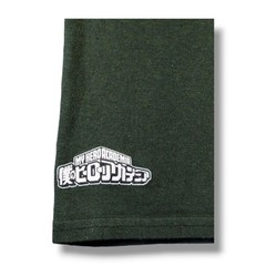 Primitive My Hero Academia Katsuki Bakugo Crew Neck Forest Green T-Shirt Men’s L