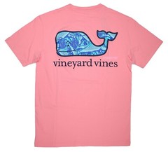 NWT Vineyard Vines Men SS Whale Pocket Crew Tee T-Shirt “BONEFISH WHALE FILL”