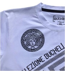 Men’s Bucheli T Shirt,Soft Cotton,Stretch,Italian Style L XL…E6.B